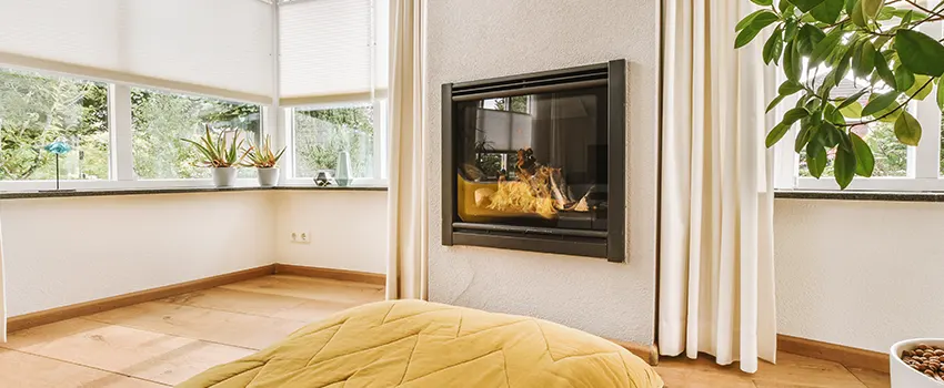 Residential Fireplace Ceramic Glass Installation in Leesburg, VA