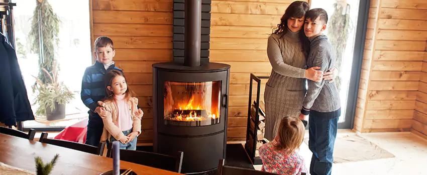 Morso Cast Iron Fireplace Insert Installation in Leesburg, Virginia