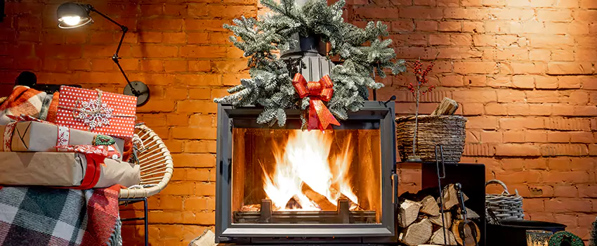 Travis Industries Linear Gas Fireplace Installation in Leesburg, Virginia