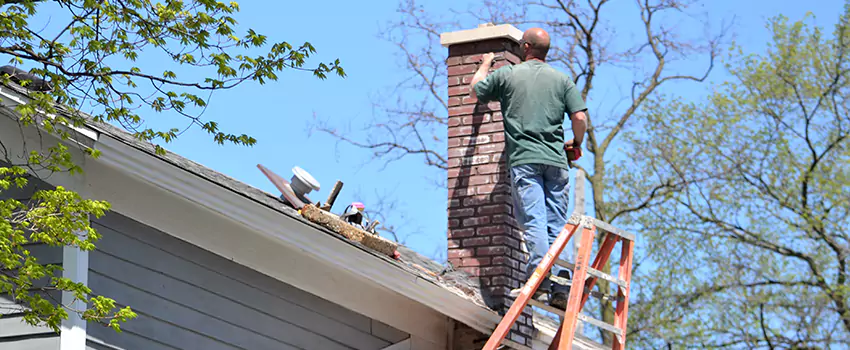 Vinyl and PVC Chimney Flashing Installation in Leesburg, VA