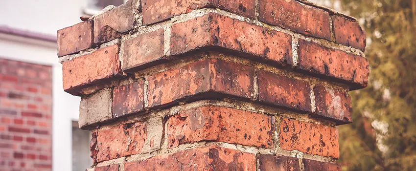 Cracked Chimney Bricks Repair Cost in Leesburg, Virginia