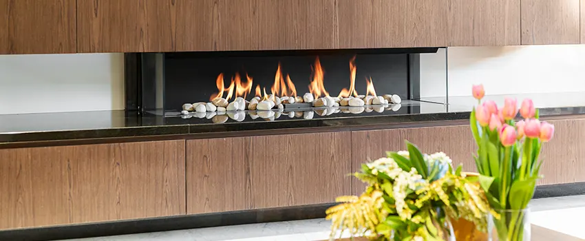 Double-height Fireplace Design Refurbishment in Leesburg, Virginia